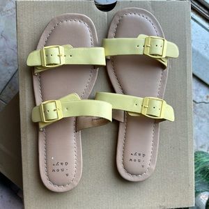 Yellow Sandals